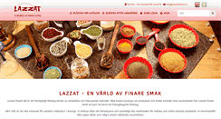 Desktop Screenshot of lazzatfoods.se